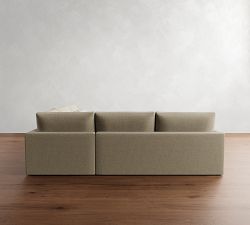Westwood Slim Arm Deep Seat 3-Piece L-Shaped Sectional (123&quot;)