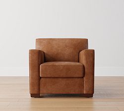 Open Box: Ashby Leather Chair