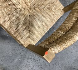 Open Box: Malibu Woven Dining Chair, Individual - Honey