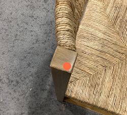 Open Box: Malibu Woven Dining Chair, Individual - Honey