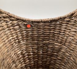 Open Box: Seagrass Handcrafted Toilet Paper Holder - Gray Wash