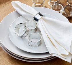 Caterers Box Napkin Rings - Set of 12