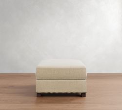 Turner Storage Ottoman with Nailheads