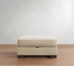 Turner Storage Ottoman with Nailheads