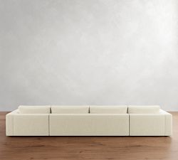 Carmel Lounge Double Chaise Sectional (145"&ndash;177")