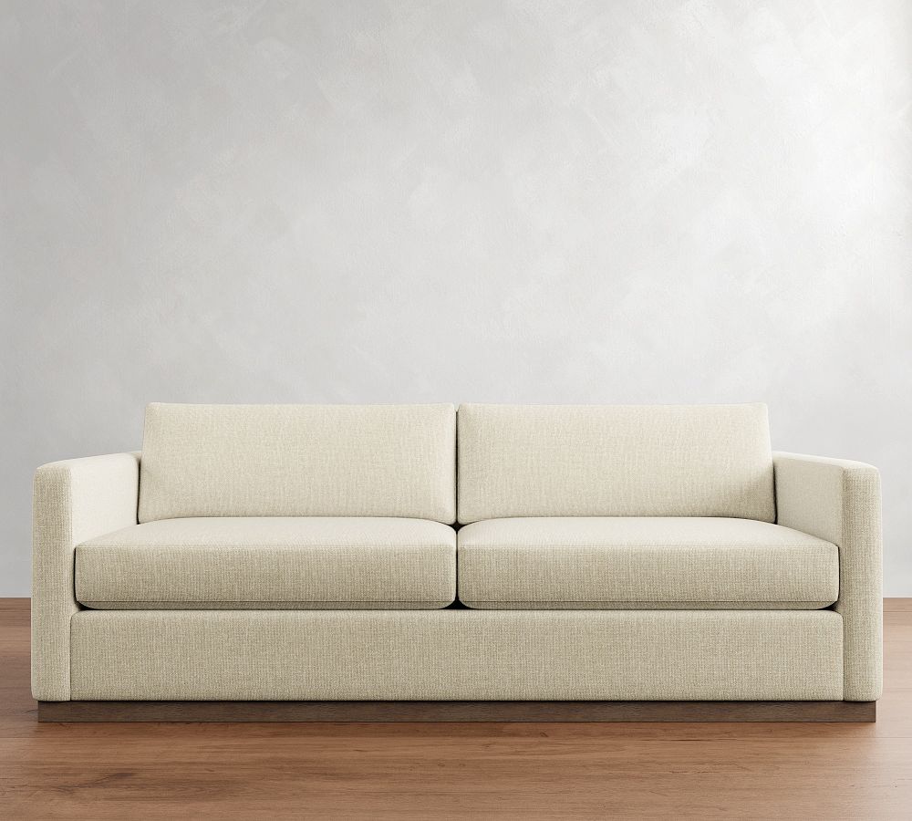 Carmel Slim Arm Wood Base Sofa (56&quot;&ndash;116&quot;)