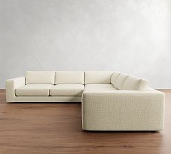 Carmel Lounge 3-Piece L-Shaped Sectional (118&quot;)