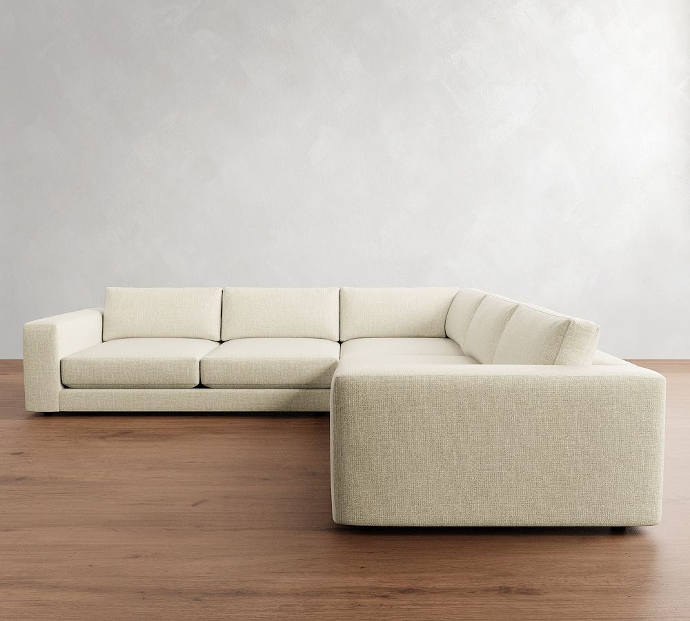 Carmel Lounge 3-Piece L-Shaped Sectional (118&quot;)