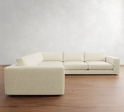 Carmel Lounge 3-Piece L-Shaped Sectional (118&quot;)