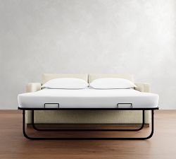 Carmel Slim Arm Wood Base Sleeper Sofa (80&quot;)