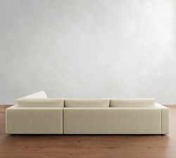 Carmel Lounge Return Bumper Sectional (117&quot;&ndash;129&quot;)