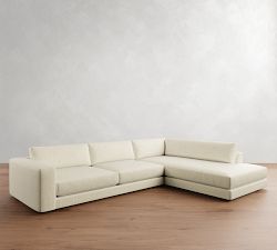 Carmel Lounge Return Bumper Sectional (117&quot;&ndash;129&quot;)