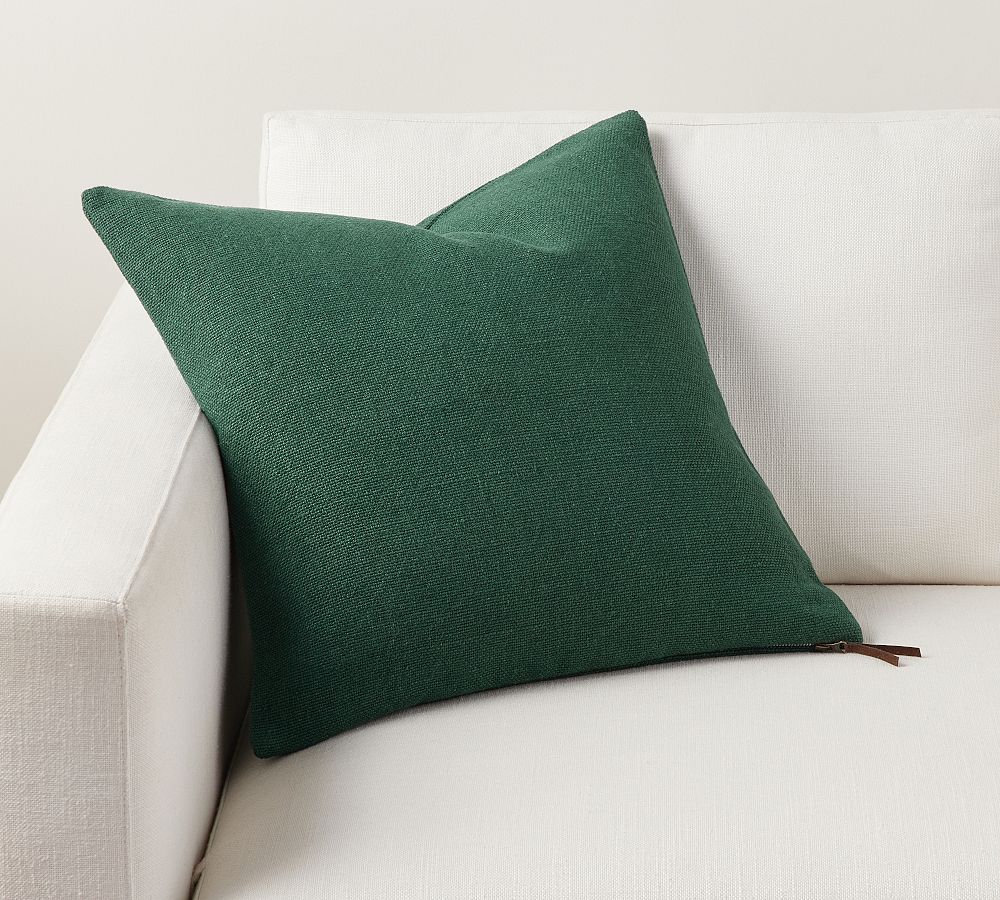 Open Box: Everyday Linen Pillow, 20 &quot; - Hunter