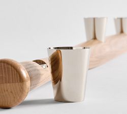 Baseball Shot Bat &amp; Shot Glasses Set