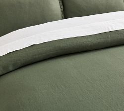 Belgian Flax Linen Galen Duvet Cover