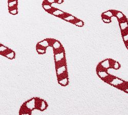 Candy Cane Bath Mat