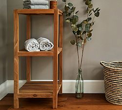 Sky Teak Square Shelf