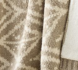 Modern Fair Isle Throw