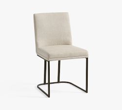 Jake Upholstered Metal Dining Chair