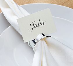 Caterers Box Napkin Rings - Set of 12