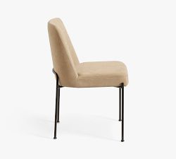 Layton Leather Metal Dining Chair