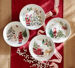 Christmas in the Country 16-Piece Stoneware Dinnerware Set