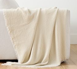 Orinda Cotton Gauze Muslin Throw