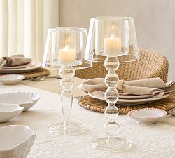 Cordelia Glass Lamp Candle Holder