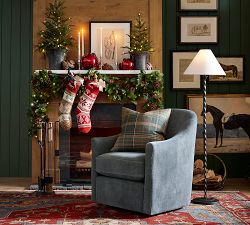 Tillman Leather Swivel Chair