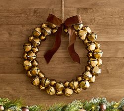 Brass Bell Wreath