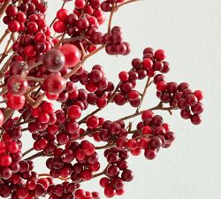 Faux Wild Twig &amp; Red Berry Bundle