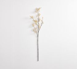 Vintage Champagne Cluster Berry Branch