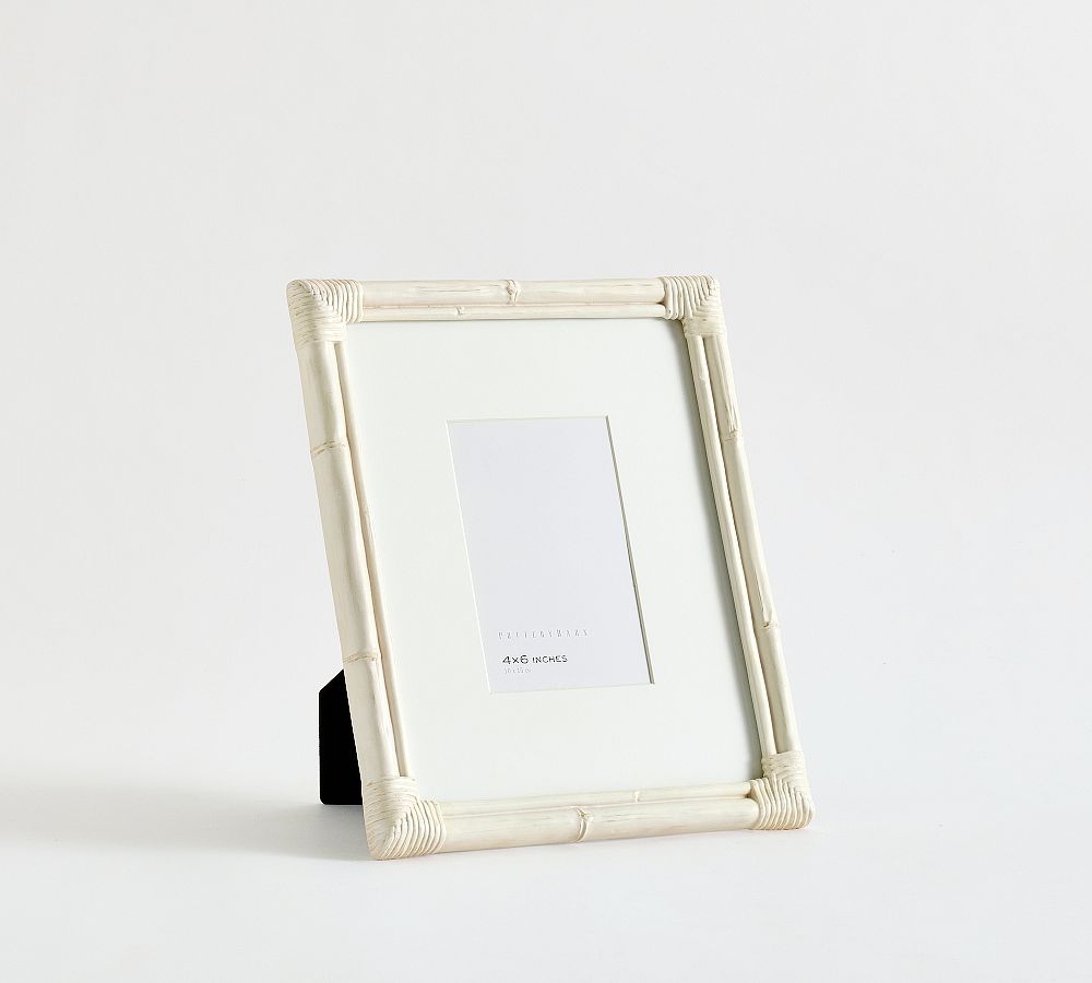 Bamboo Frames - 4x6 - White