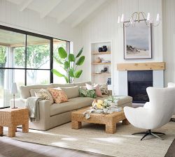 Cardiff Square Woven Side Table (18&quot;)