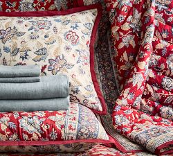 Scarlett Handcrafted Reversible Quilted Sham