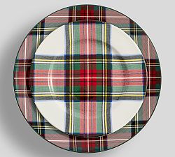 Stewart Plaid 8-Piece Dinnerware Set