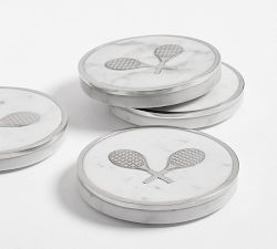 Tennis Coasters - Set of 4