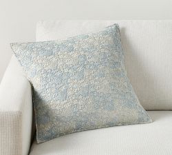 Coral Reef Embroidered Pillow
