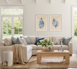 Sea Cliff Tile Pillow