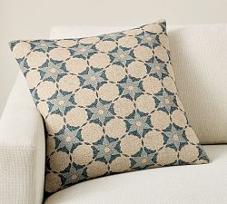 Sea Cliff Tile Pillow