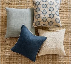 Sea Cliff Tile Pillow