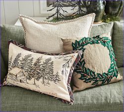 Home for the Holidays Lumbar Pillow