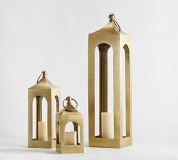 Open Box: Caleb Handcrafted Metal Outdoor Lantern