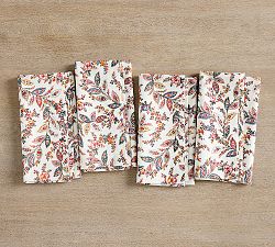 Kennedy Paisley Organic Cotton Napkins - Set of 4