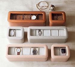 Peyton Leather Watch Box