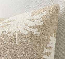 Flurry Tree Embroidered Pillow
