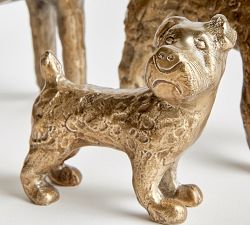 Terrier Pack Dog Sculptures