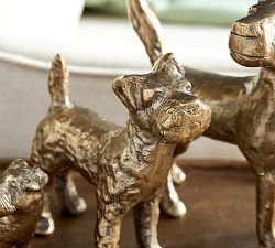 Terrier Pack Dog Sculptures