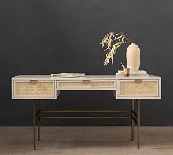 Beltan Cane Writing Desk (62&quot;)