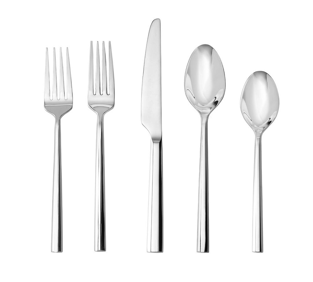 Fortessa Orson Stainless Steel Flatware Set - Set of 5